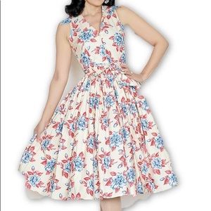 Worn Once Blue Mari Bernie Dexter Dress